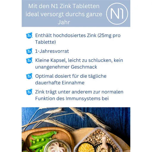N1 Zinc Tablets - UKDorf