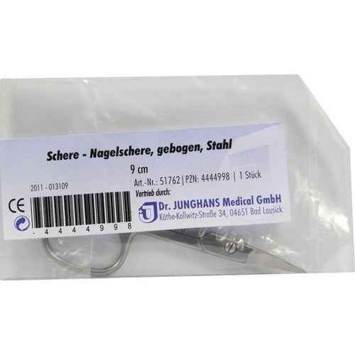 NAIL SCISSORS 9 cm curved