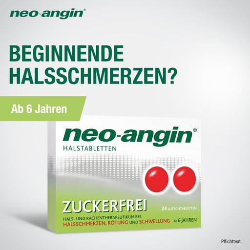 NEO-ANGIN throat lozenges sugar-free 24 PCS - UKDorf