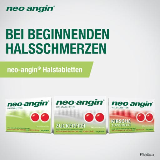 NEO-ANGIN throat lozenges sugar-free 24 PCS - UKDorf
