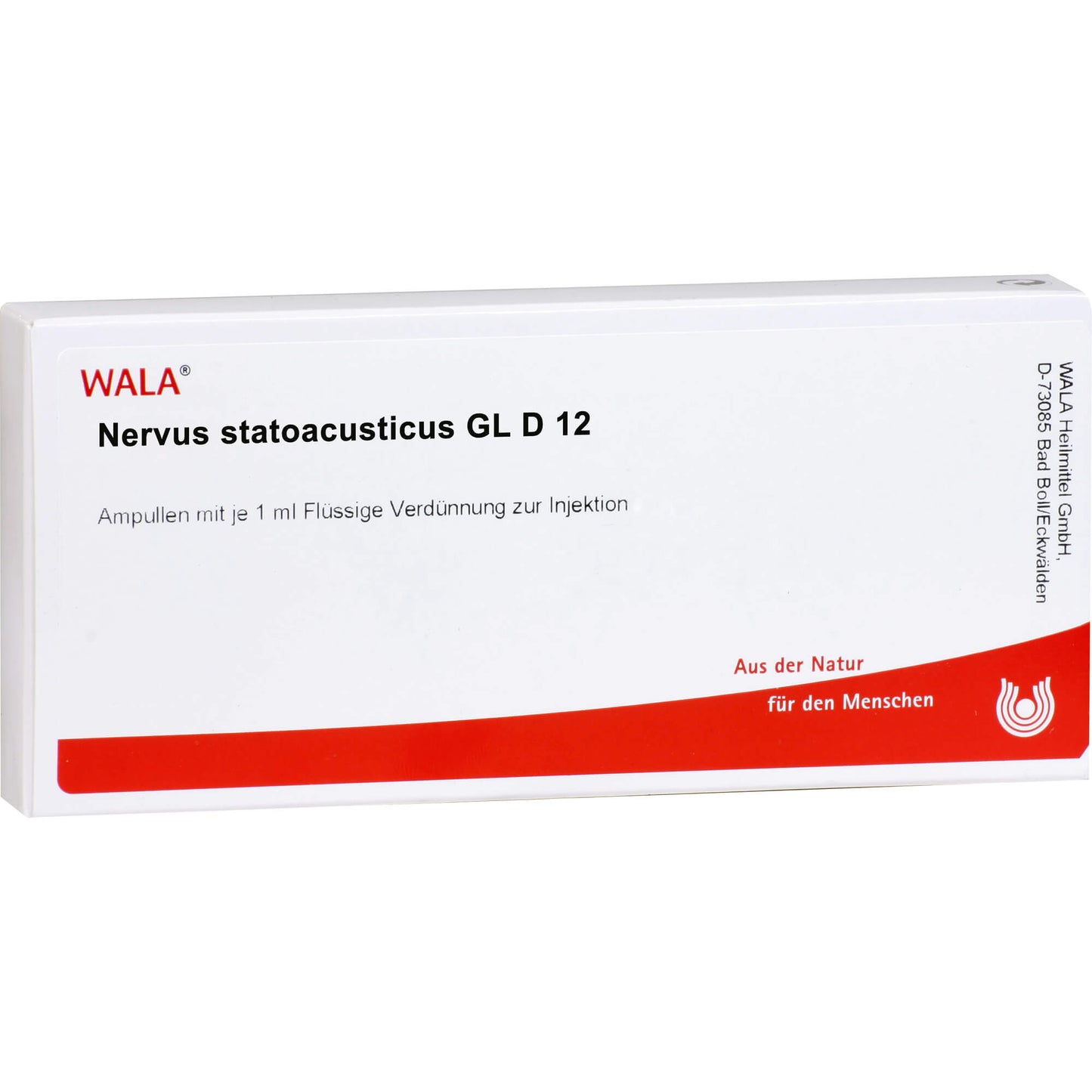 NERVUS STATOACUSTICUS GL D 12 Ampoules