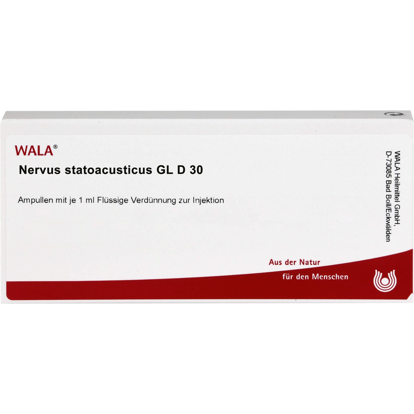 NERVUS STATOACUSTICUS GL D 30 ampoules