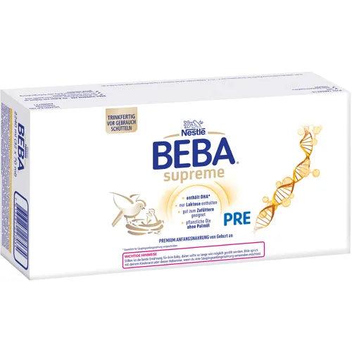 NESTLE (GERMANY) BEBA SUPREME, infant formula hypoallergenic, Pre liquid - UKDorf