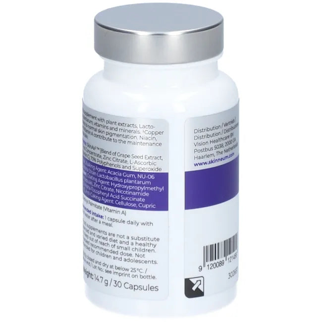 NEUMPURE Skin Complex Vitamin AE C+Zinc vegan capsules - UKDorf