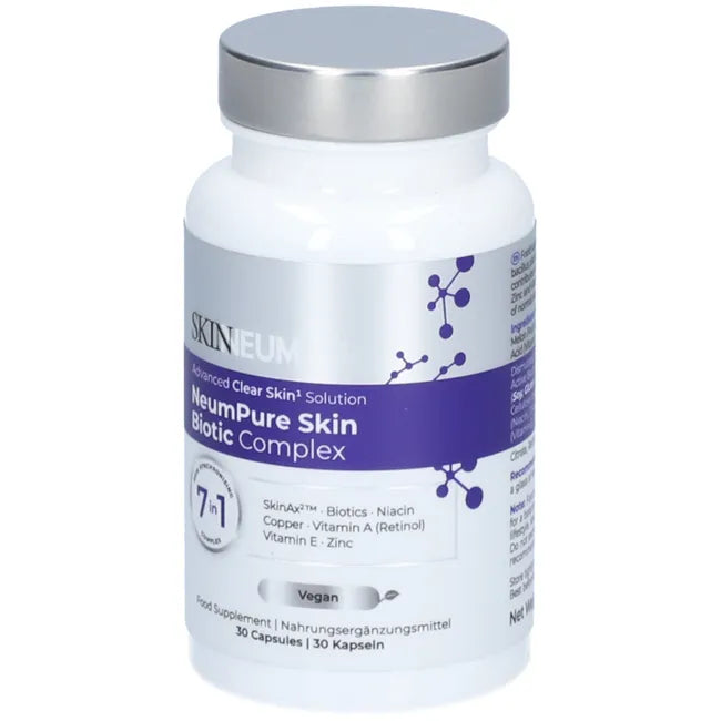 NEUMPURE Skin Complex Vitamin AE C+Zinc vegan capsules - UKDorf