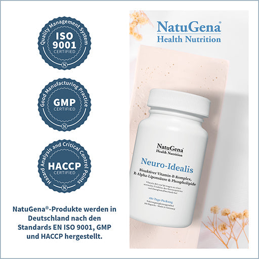 NEUROIDEALIS Vitamin B Complex + Lipoic Acid Capsules - UKDorf