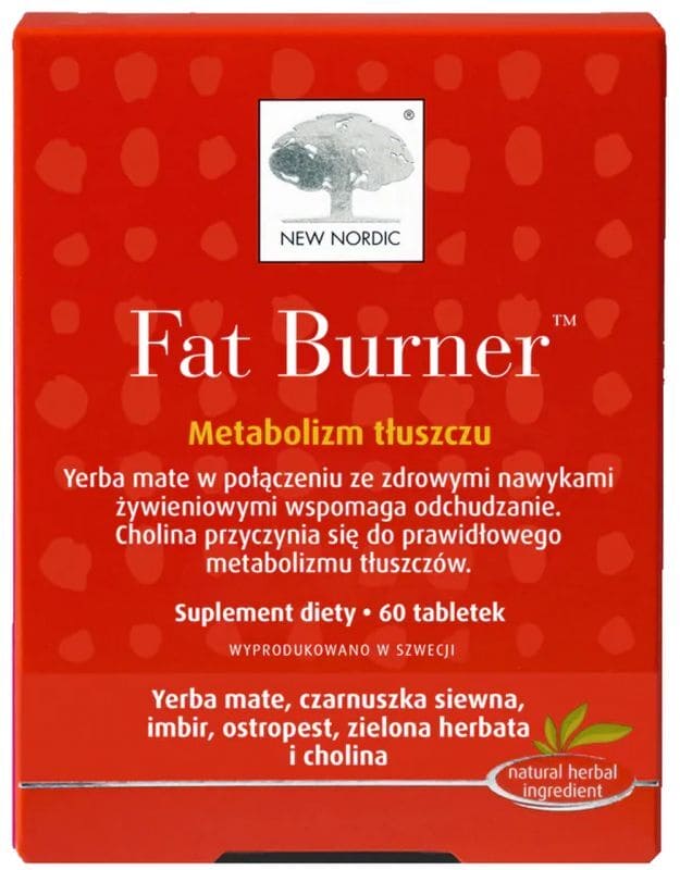 Fat burners: NEW NORDIC Fat Burner 60 tablets fat burners - UKDorf