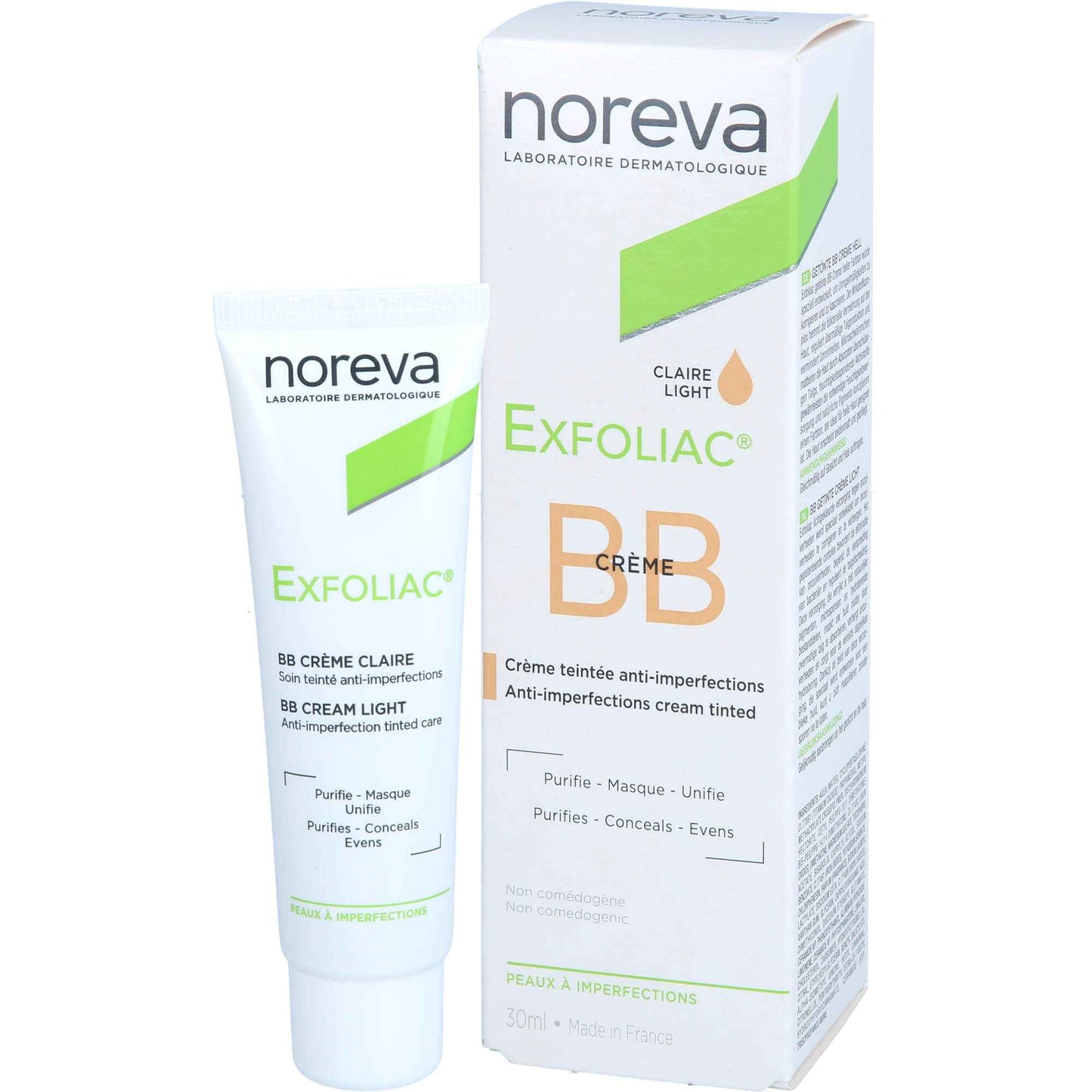 NOREVA Exfoliac tinted BB cream light