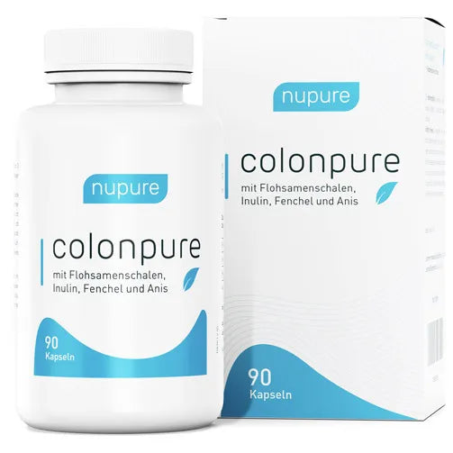 NUPURE colonpure with psyllium husk & inulin - UKDorf