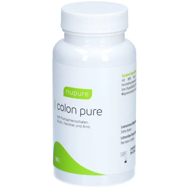 NUPURE colonpure with psyllium husk & inulin - UKDorf