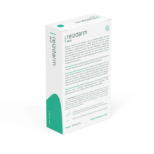 NUPURE irritable bowel acute for flatulence abdominal pain - UKDorf