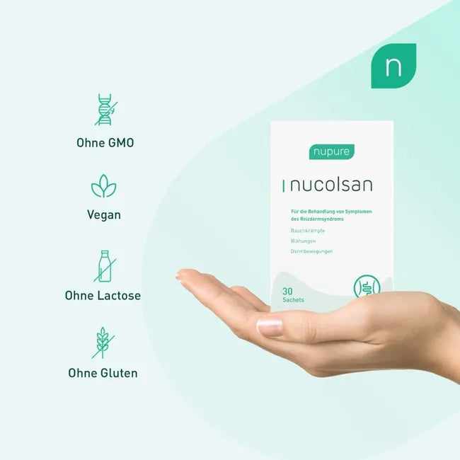 NUPURE nucolsan for irritable bowel syndrome - UKDorf