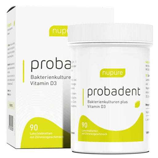 NUPURE probadent probiotic oral flora lemon Lut. - UKDorf