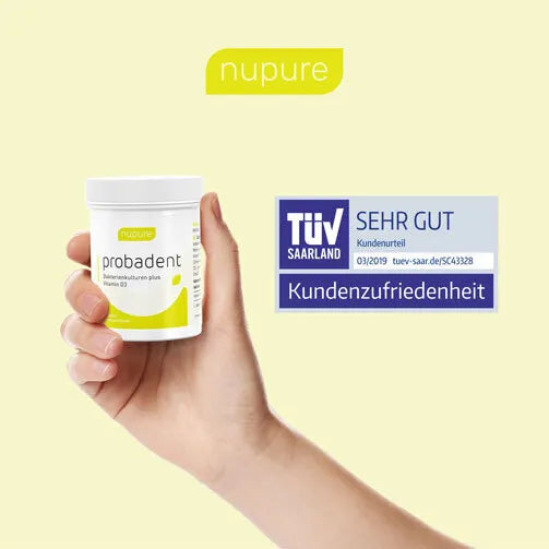 NUPURE probadent probiotic oral flora lemon Lut. - UKDorf