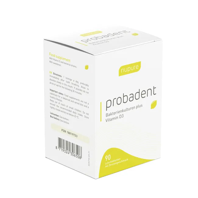 NUPURE probadent probiotic oral flora lemon Lut. - UKDorf