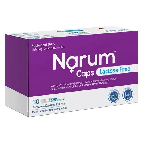 Narum Lactose Free 150 mg 30 pcs - UKDorf