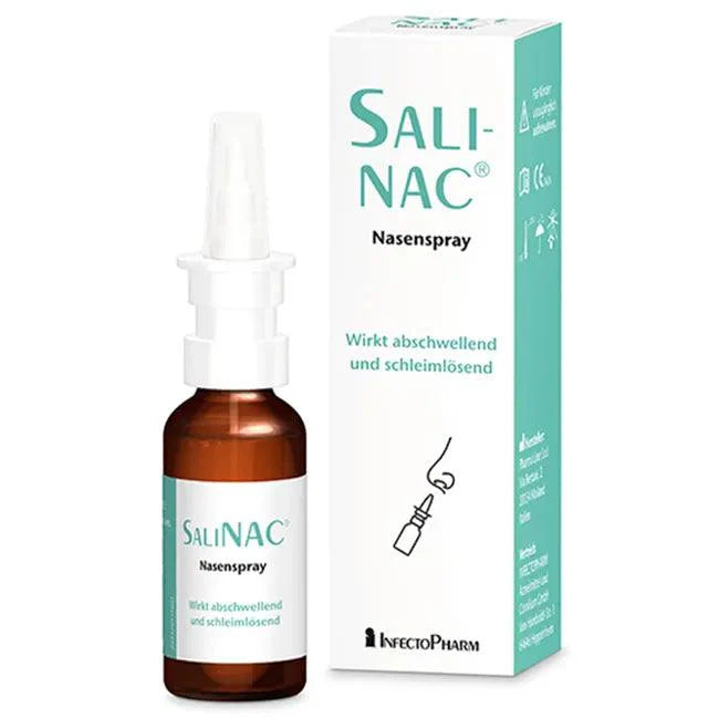 Nasal spray, stuffy nose, rhinitis, SALINAC - UKDorf