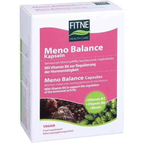 Naturally hormone-free through the menopause, MENO BALANCE capsules