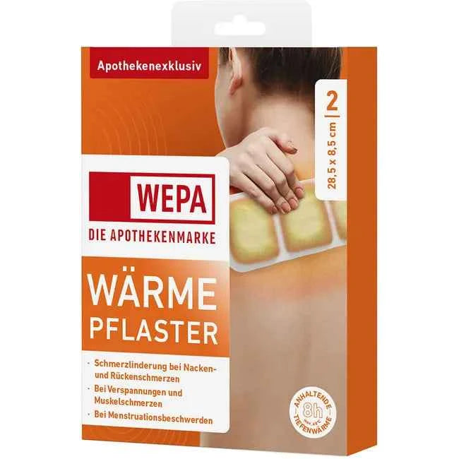Neck pain relief, HEAT PATCHES Neck, Back 8.5x28.5 cm