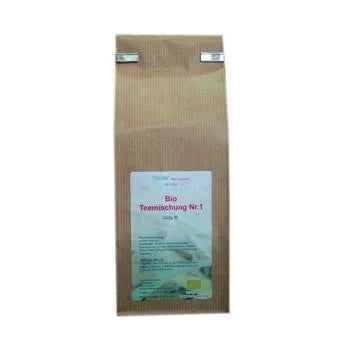 Nettle, marshmallow, fennel, goldenrod, marjoram, horsetail, Organic Tea Blend No. 1