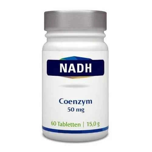 Nicotinamide adenine dinucleotide, NADH 50 mg reduced vegan tablets