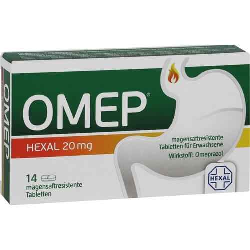 OMEP HEXAL 20 mg gastro-resistant tablets 14 pcs