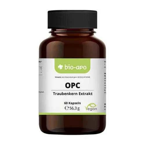 OPC grape seed extract capsules high dose, vegan