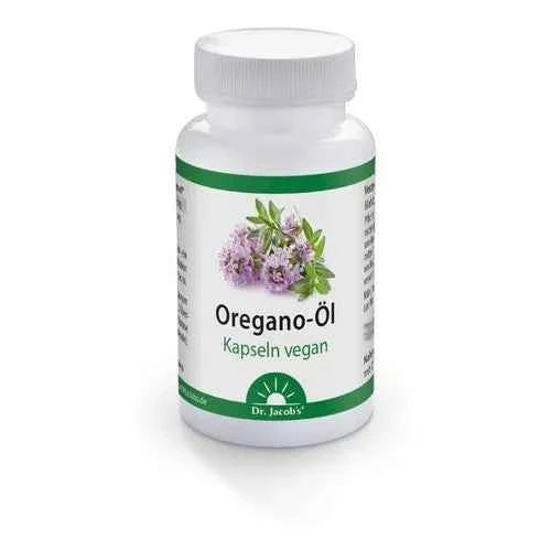 OREGANO OIL capsules vegan Dr.Jacobs