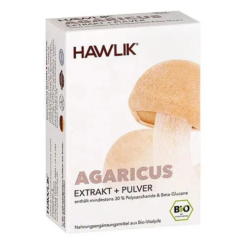 ORGANIC AGARICUS extract+powder capsules - UKDorf