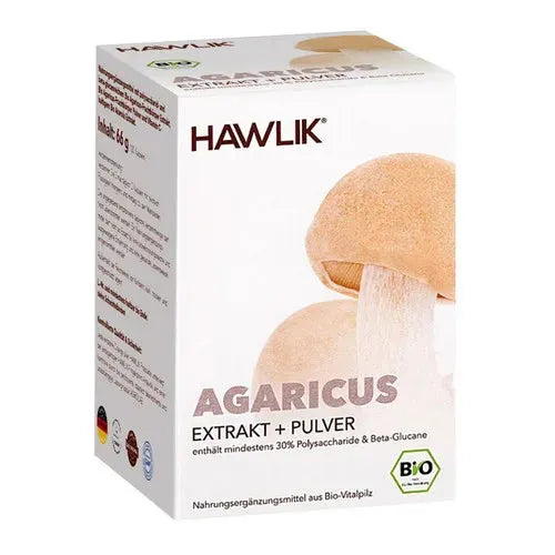 ORGANIC AGARICUS extract+powder capsules - UKDorf