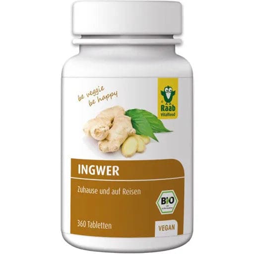 ORGANIC GINGER tablets - UKDorf