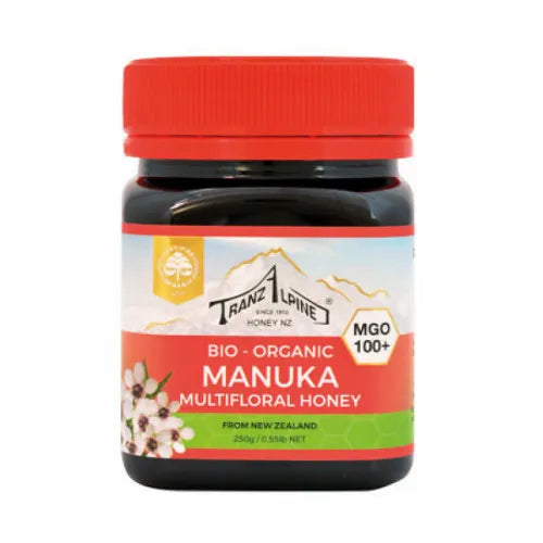 ORGANIC MANUKA honey MGO 100+ TranzAlpine - UKDorf