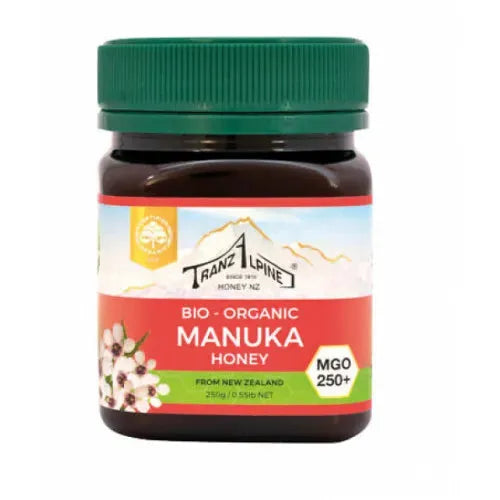 ORGANIC MANUKA honey MGO 250+ TranzAlpine - UKDorf