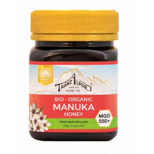 ORGANIC MANUKA honey MGO 550+ TranzAlpine - UKDorf