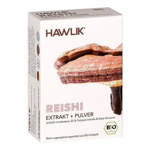 ORGANIC REISHI Extract+Powder Capsules - UKDorf