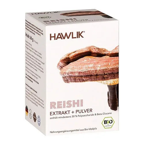 ORGANIC REISHI Extract+Powder Capsules - UKDorf