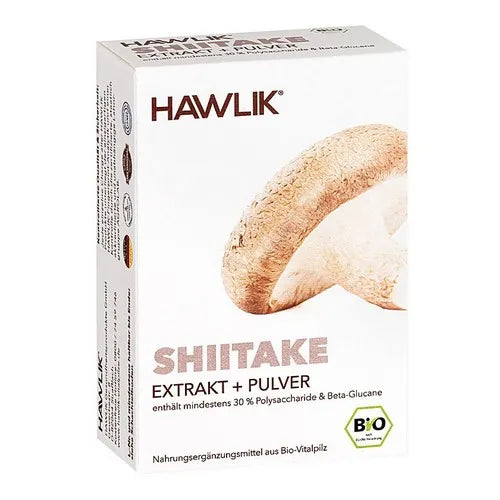 ORGANIC SHIITAKE extract + powder capsules - UKDorf
