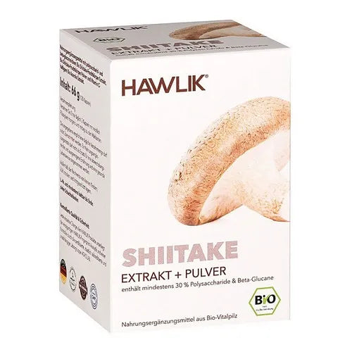 ORGANIC SHIITAKE extract + powder capsules - UKDorf