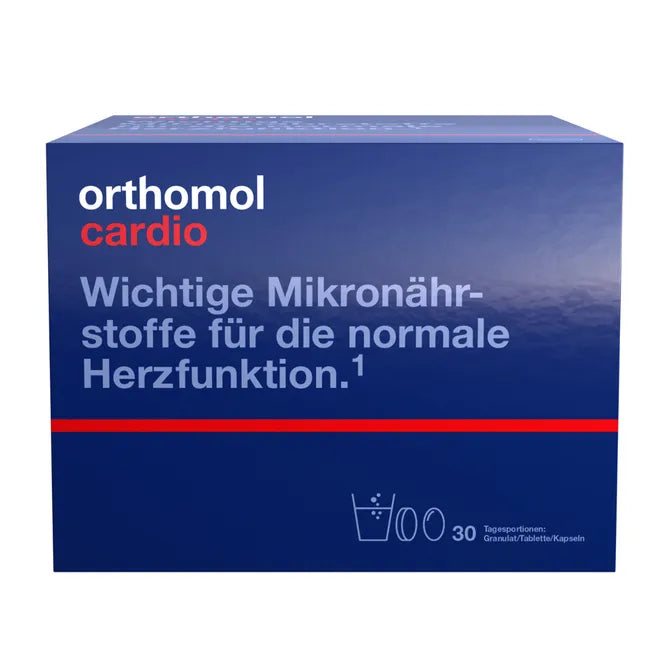 ORTHOMOL Cardio granules/caps/tablet combination pack - UKDorf
