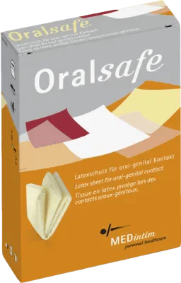 Oral genital contact, ORAL SAFE latex protective cloth vanilla - UKDorf