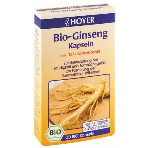 Organic Ginseng Capsules - UKDorf