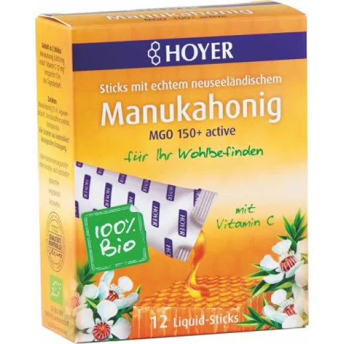 Organic Manuka Honey MGO100+ active Liquid Sticks - UKDorf