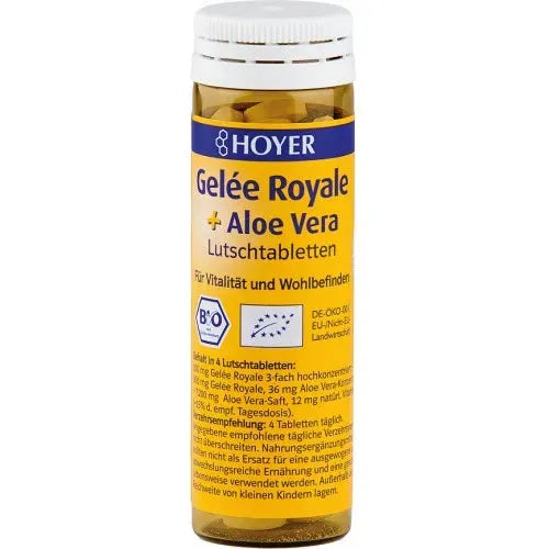 Organic Royal Jelly & Aloe Vera Lozenges - UKDorf