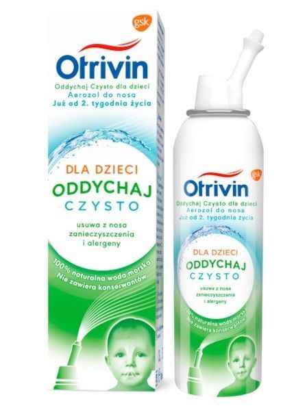 Otrivin Breathe Cleanly for Children Nasal Spray 100ml
