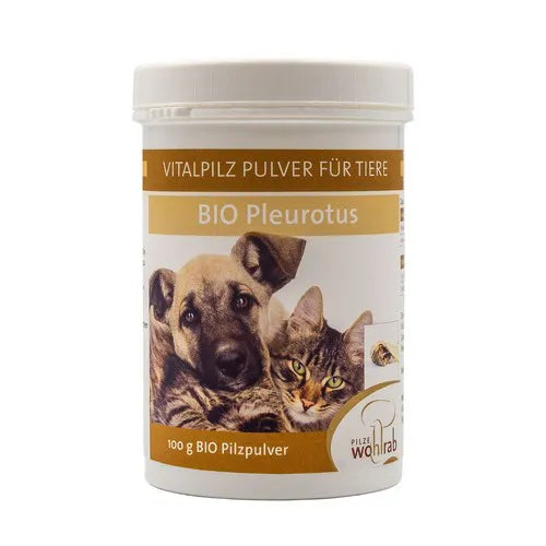 PLEUROTUS ORGANIC medicinal mushroom powder for animals - UKDorf