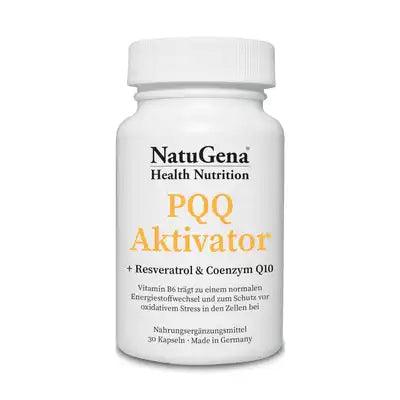 PQQ (or vitamin B14 ACTIVATOR), RESVERATROL, Coenzyme Q10, Vitamin E - UKDorf