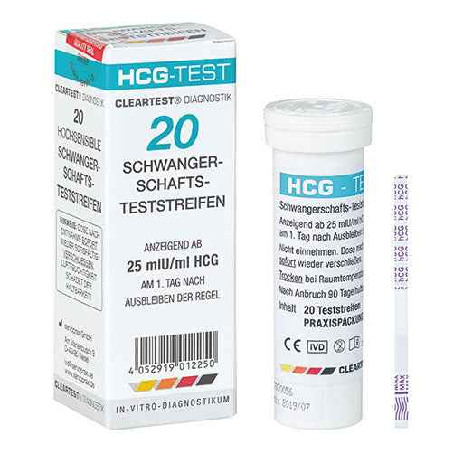 PREGNANCY TEST STRIPS Cleartest