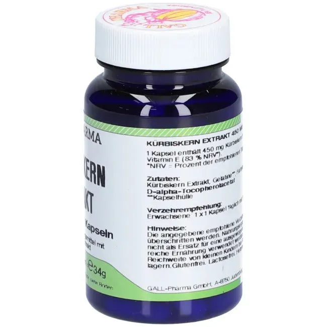 PUMPKIN SEED EXTRACT 450 mg GPH capsules - UKDorf
