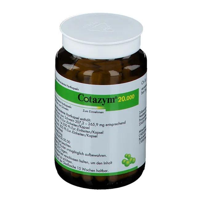 Pancreatin, triacylglycerol lipase, COTAZYM 20,000 pellets - UKDorf