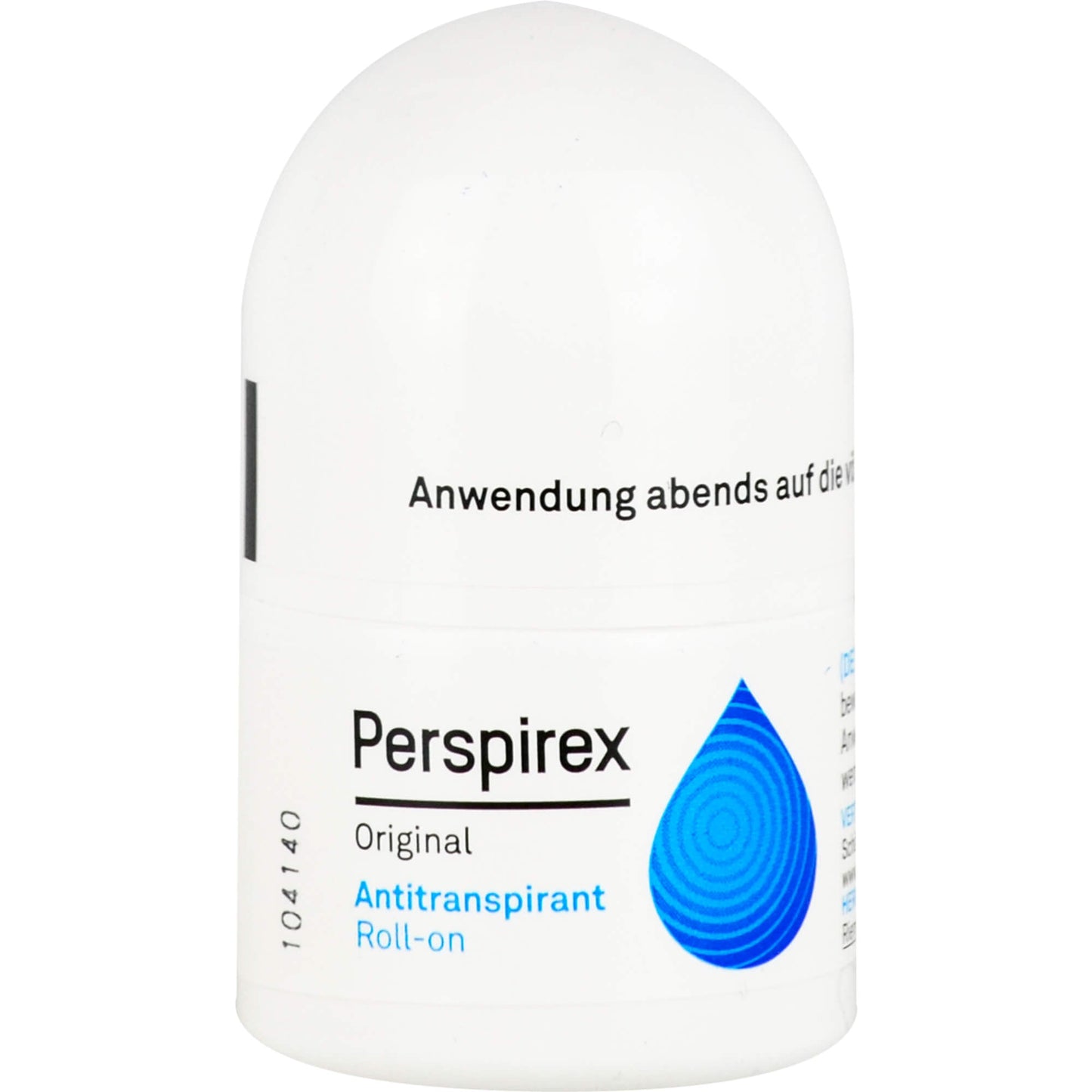 Perspirex Original Antitranspirant Roll‑on 20 ml Long‑Lasting Sweat Protection